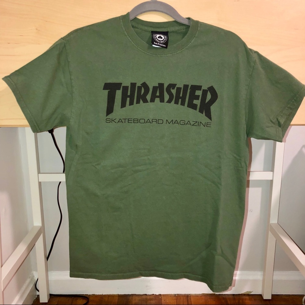 Green Classic Thrasher Tee